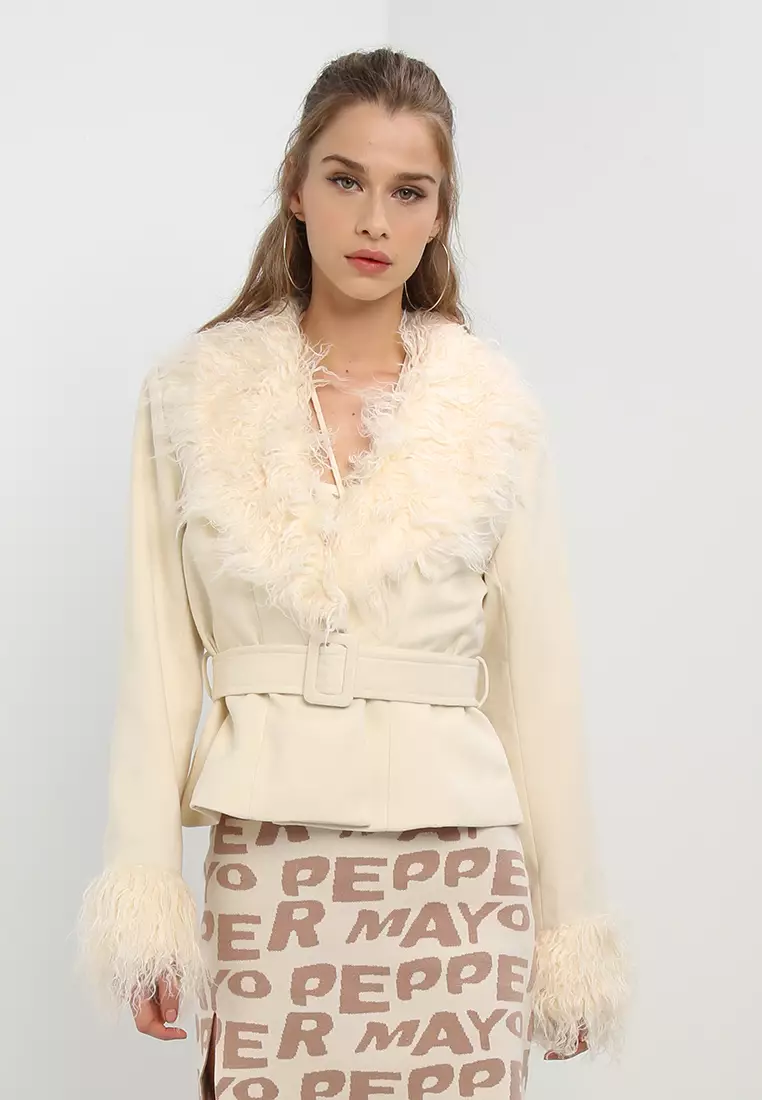 Fur top jackets online