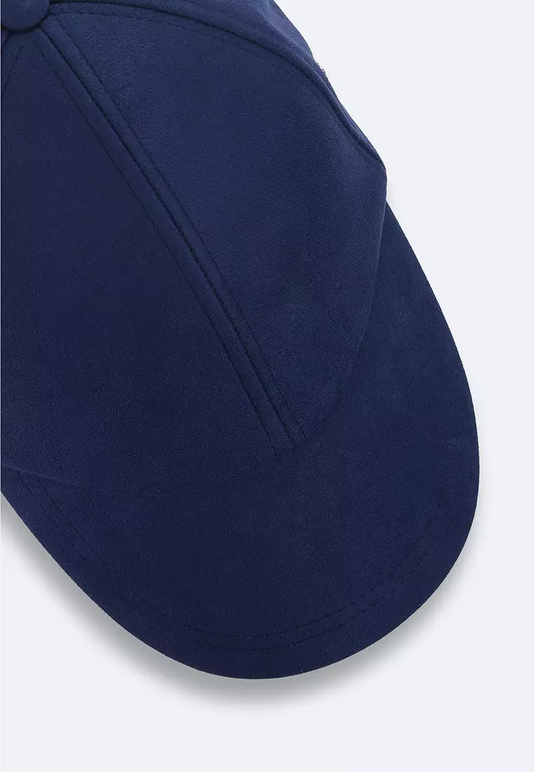 Faux Suede Cap