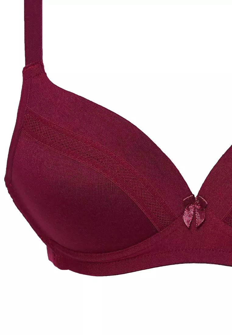 Jual TULIP Tulip by Christine Hazuki Full Cup Non Wire Bra Maroon