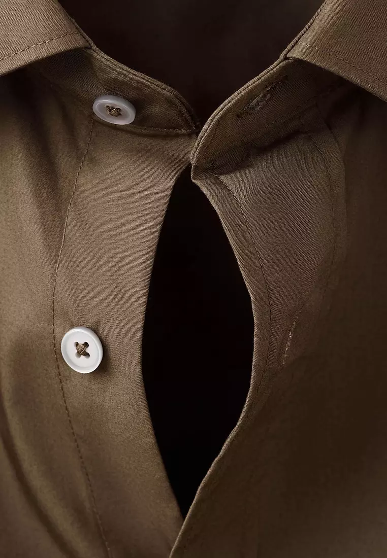 Regular-Fit 100% Cotton Shirt