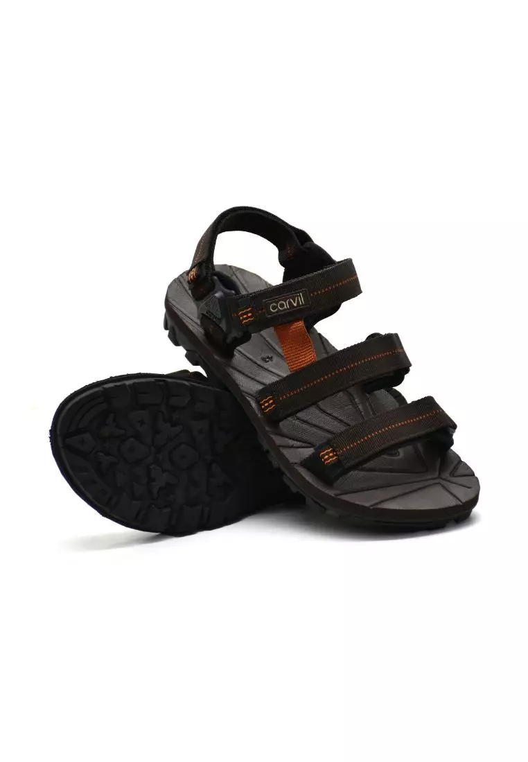 Carvil Sandal Gunung Pria Trisakti-GM Brown/Terakota