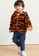H&M orange Tiger-Print Pile Jacket C89ECKAD6CFABFGS_4
