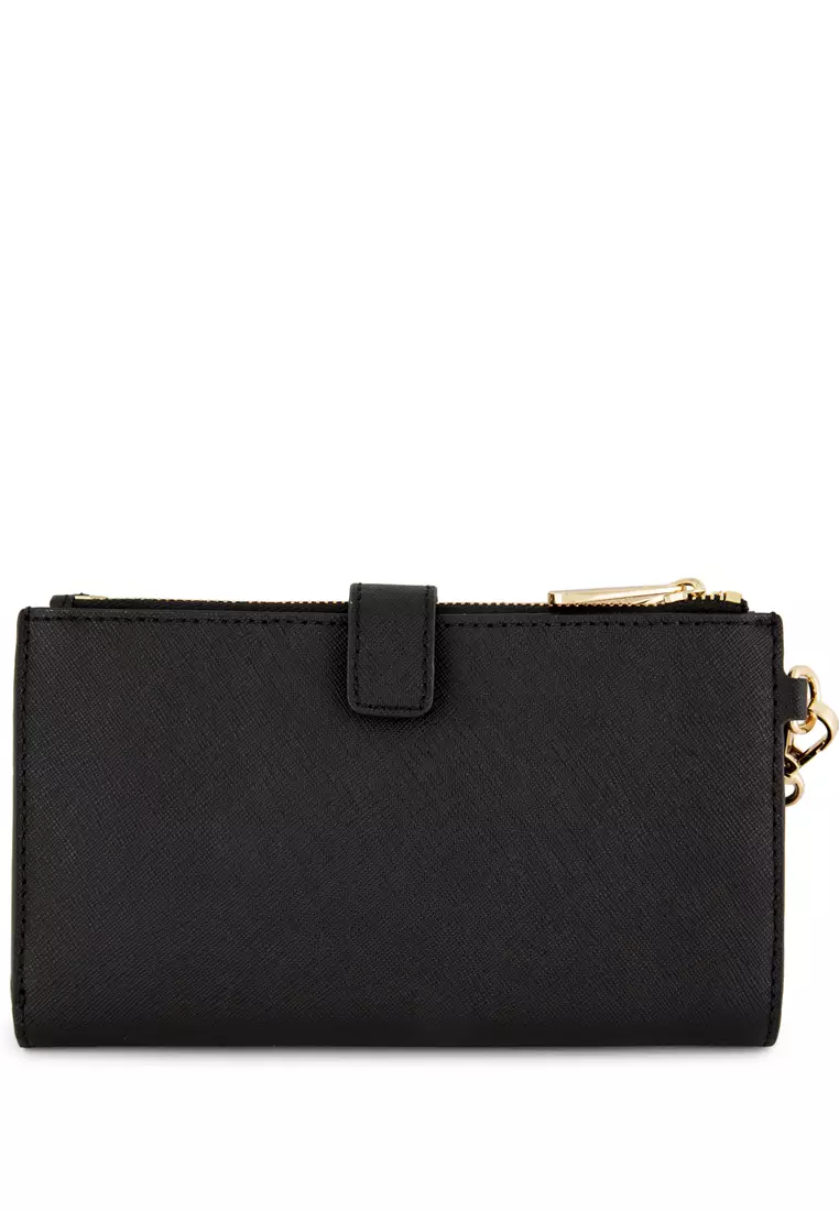 Buy Michael Kors Jet Set Travel Large Double Zip Wristlet Black