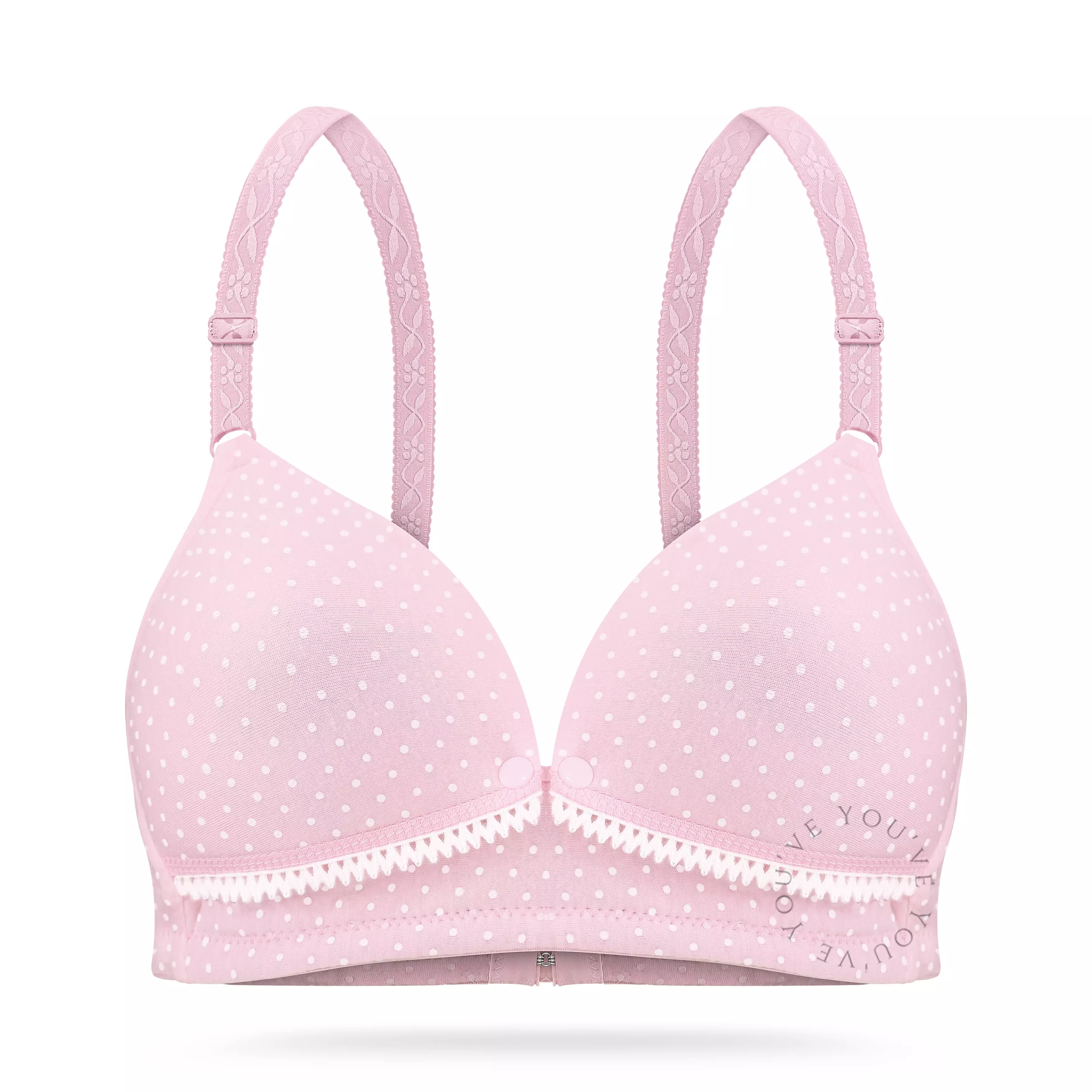 YouHave ( You’ve ) BH Bra Wanita Ibu Menyusui Tanpa Kawat Kait Depan Cup B Beha Menyusui Maternity Bra BH Nursing 100189