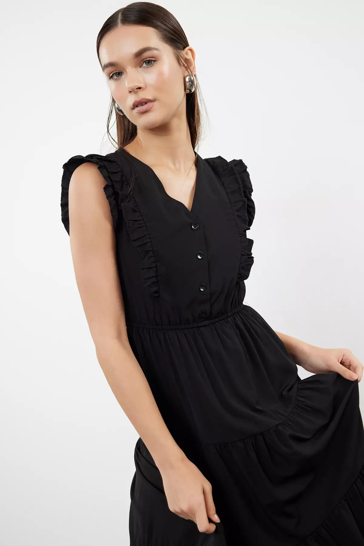 Tiered Ruffle Dress