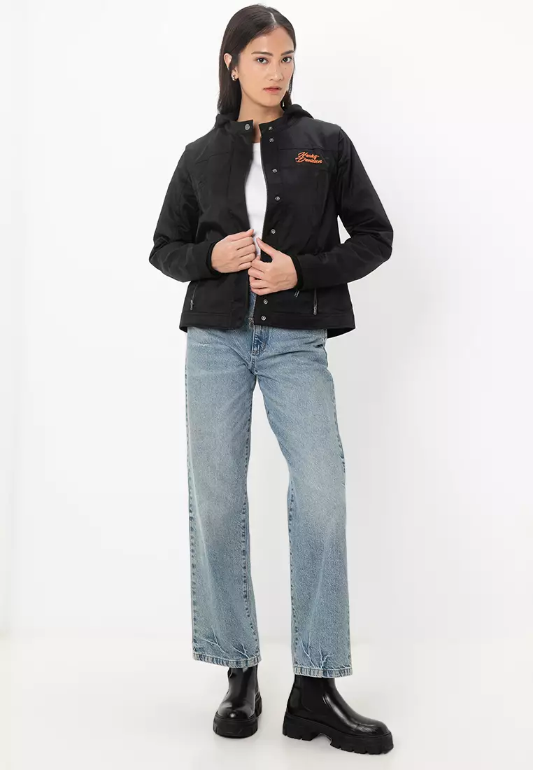 Harley-Davidson® Miss Enthusiast 3-in-1 Textile Jacket