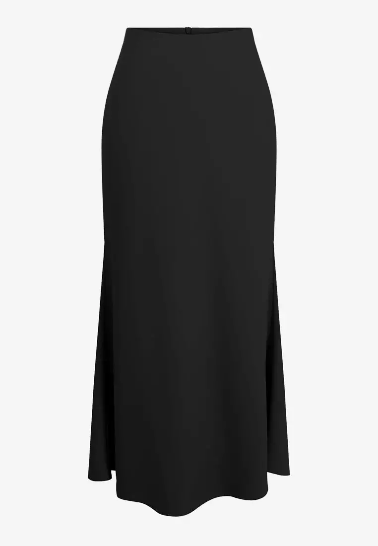 Caris Flared Maxi Skirt