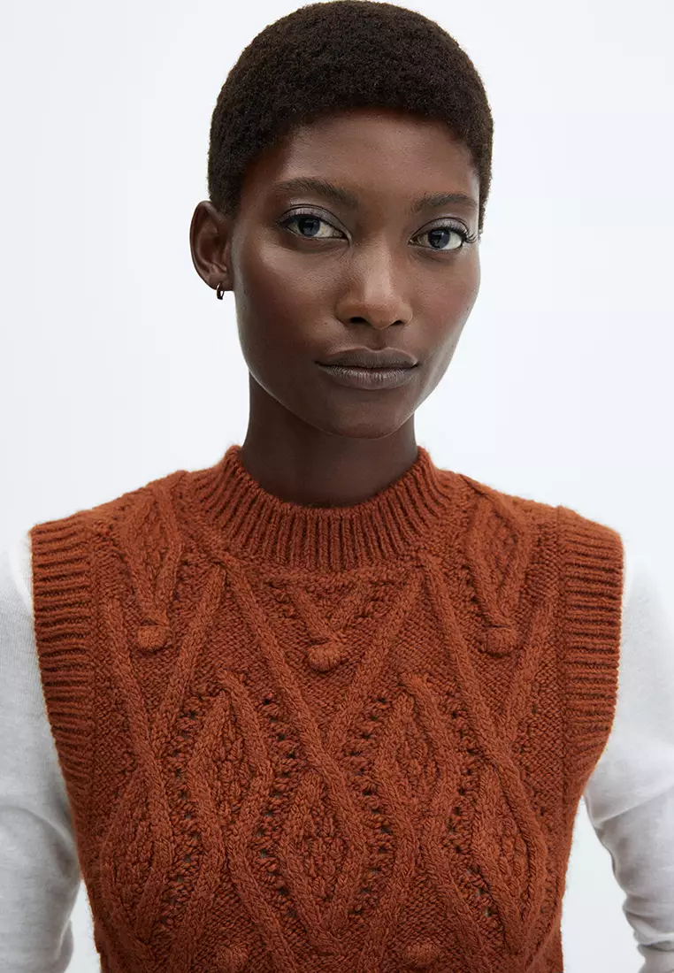 Chunky knit hotsell sweater mango