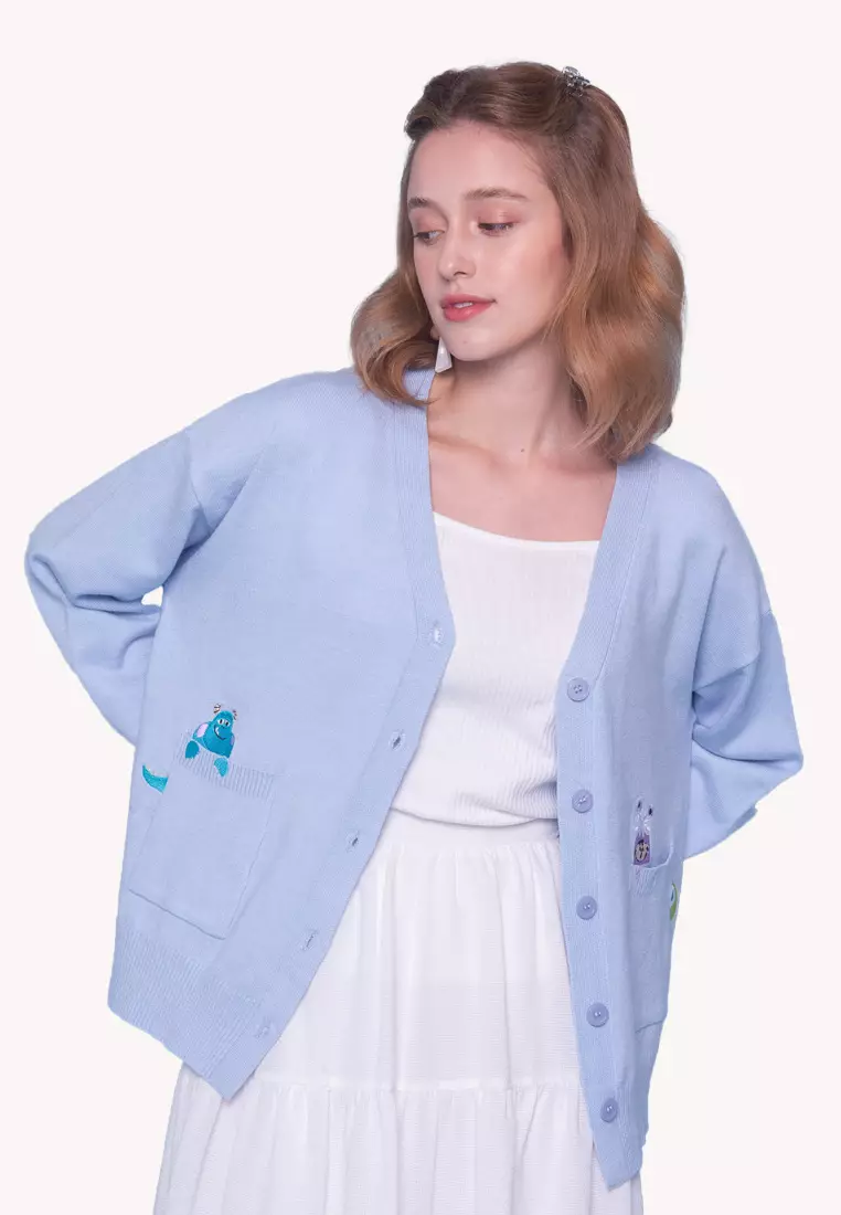 L zzie DISNEY X LZZIE PIXAR MONSTER UNIVERSITY EMBROIDERY