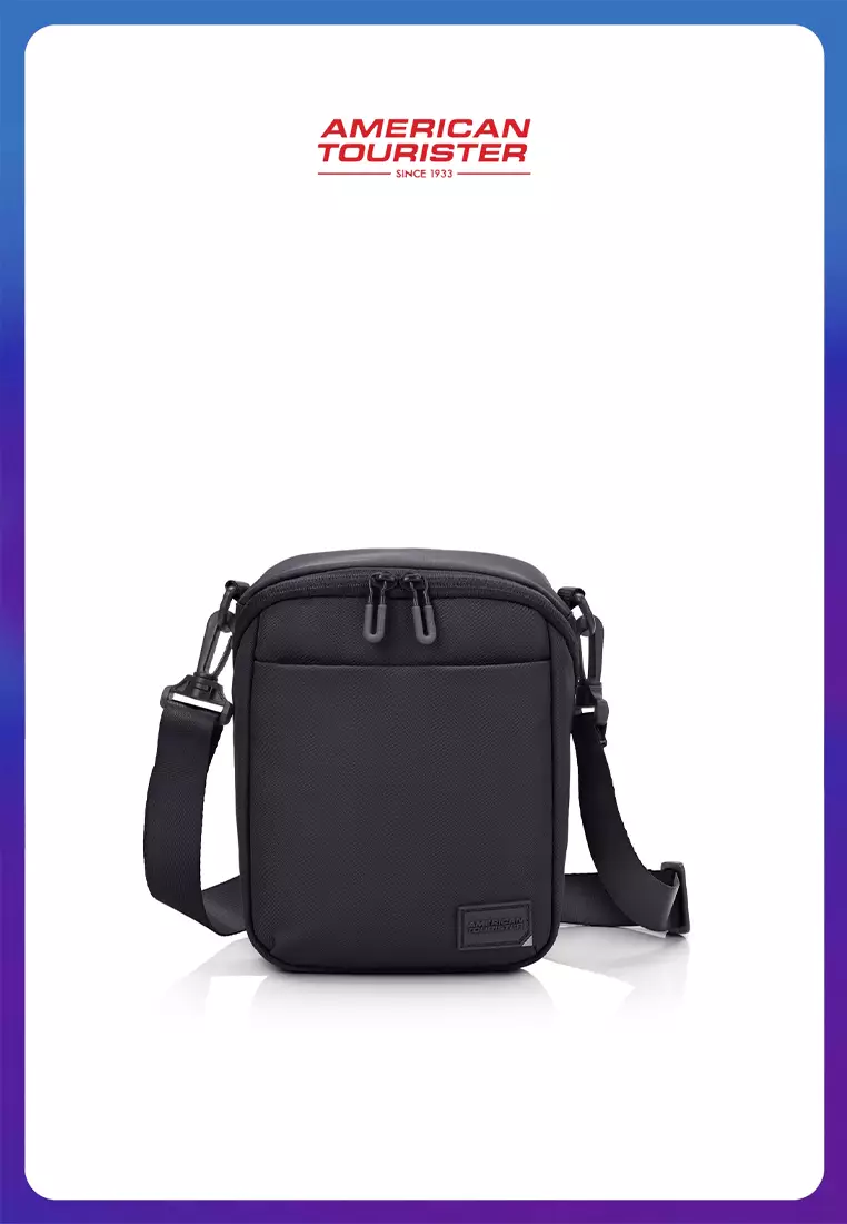 American Tourister Orbit Crossbody Bag S R - Black