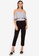 ZALORA WORK grey Nursing Cold Shoulder Top BD3ECAAB578A71GS_4