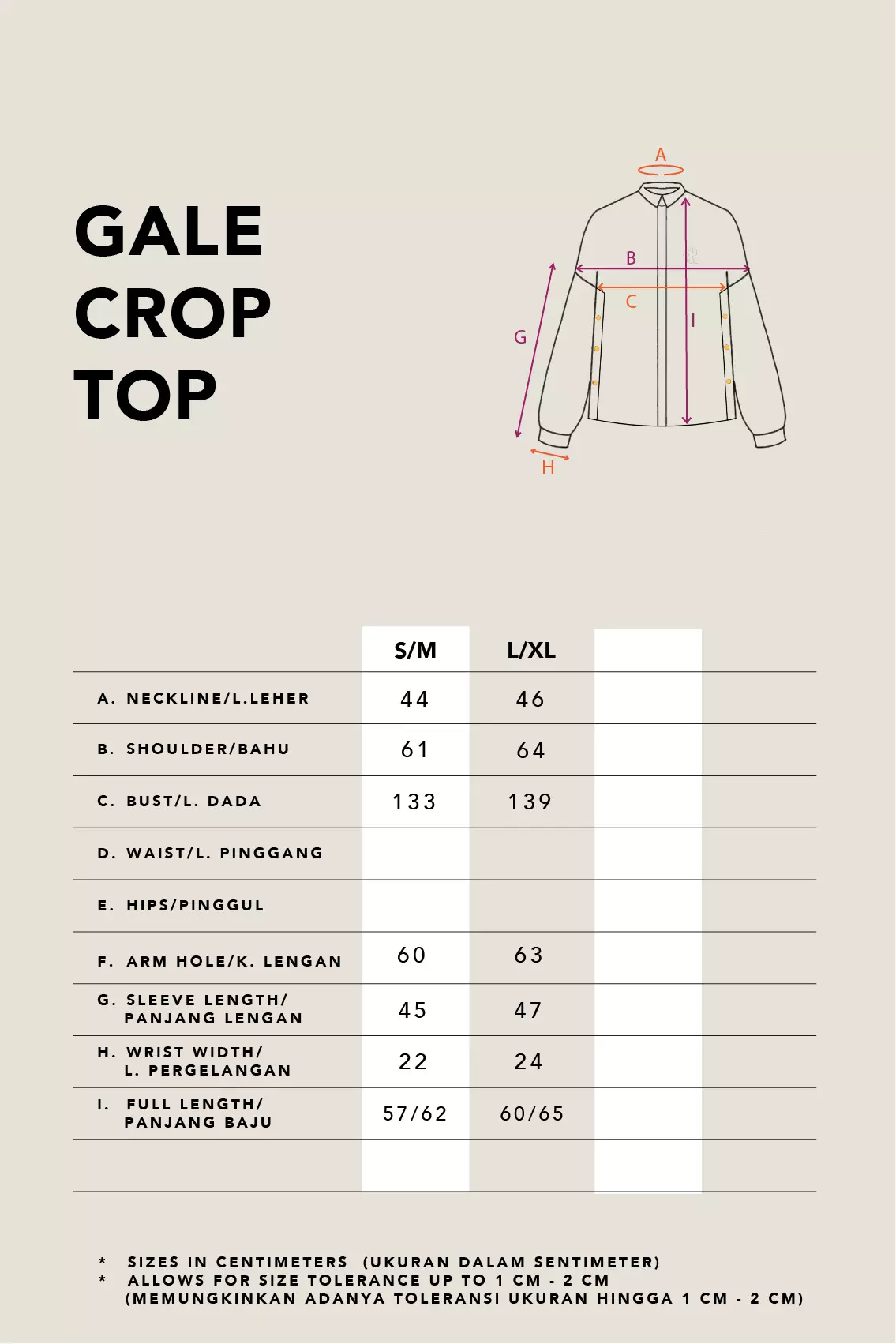 Kami Gale Cropped Oversized Top Plain Plum