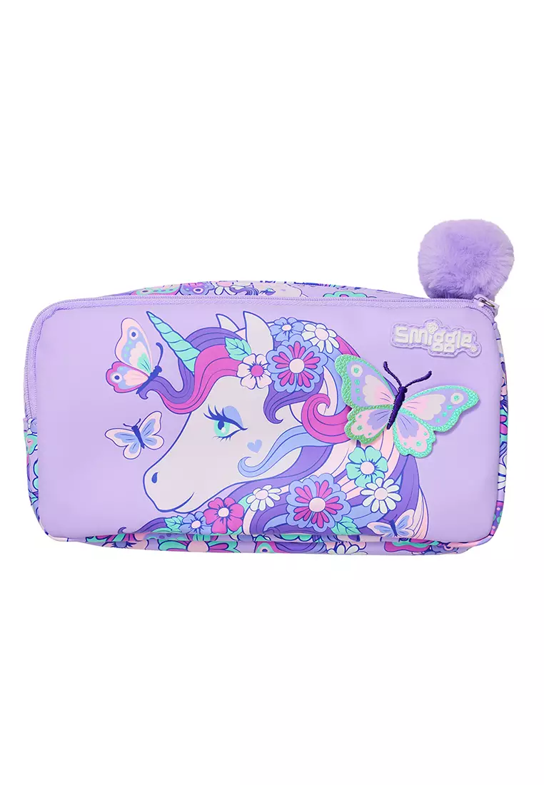 Buy Smiggle Smiggle Hi There Pocket Character Pencil Case Lilac