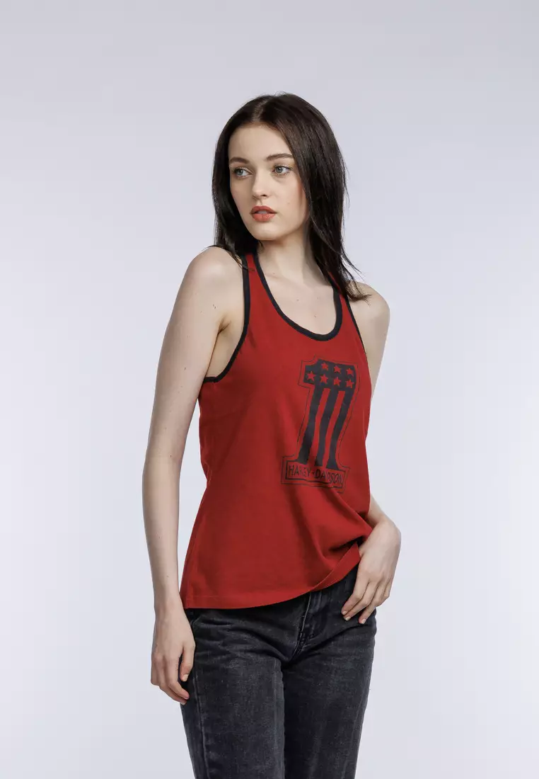 Harley-Davidson National Anthem Twist Back Tank