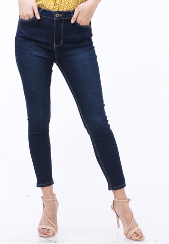 Crissa blue Midrise Skinny Jeans 26220AA5C9F626GS_1