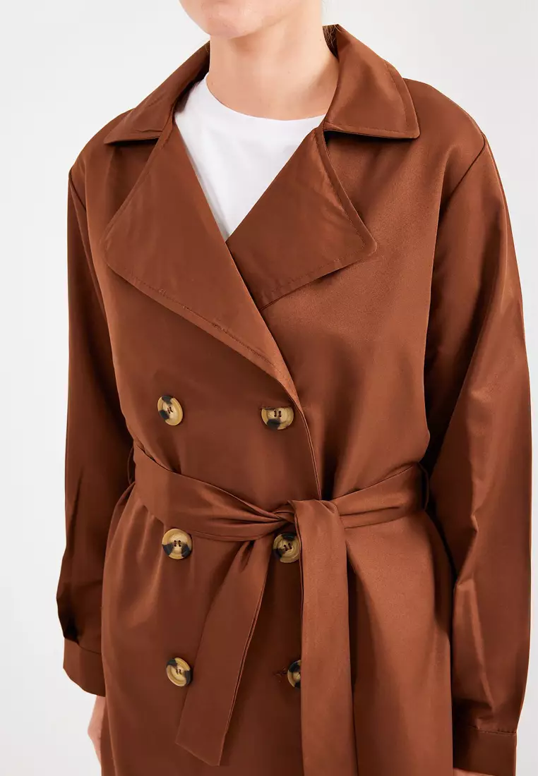 Double Breasted Trench Coat
