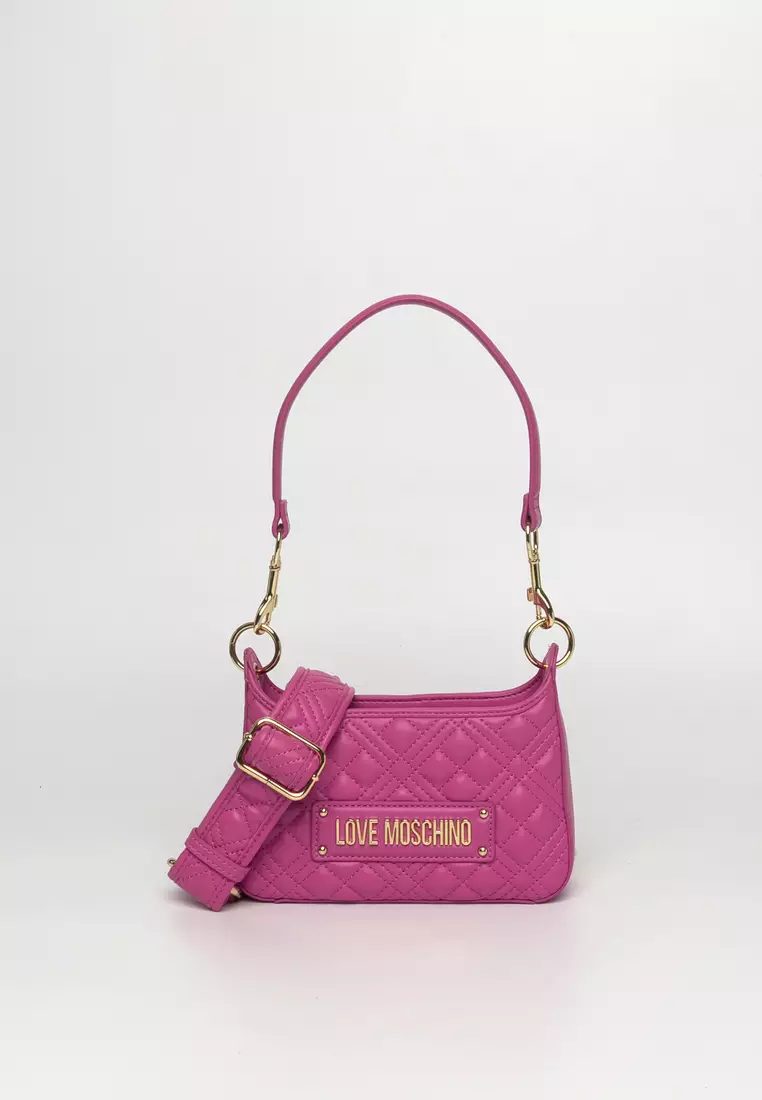 Quilted crossbody deals moschino