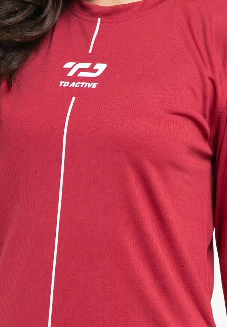 Td Active LS045 Sport mls raglan td active kaos