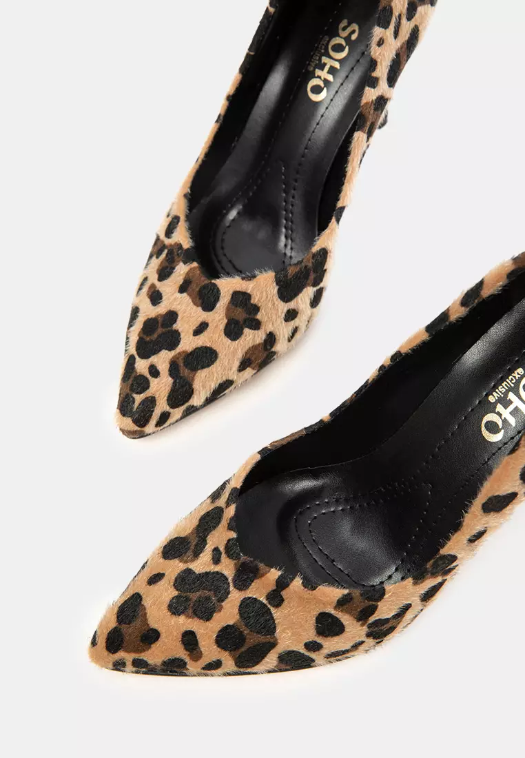 Leopard High Heeled Shoes
