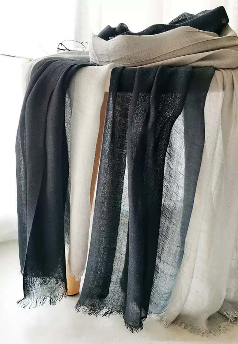 Cotton Yarn Mix Color Tie Dye Scarf JW JS-1100.a