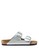 Birkenstock silver Arizona Birko-Flor Sandals E1D1ESH925A633GS_1