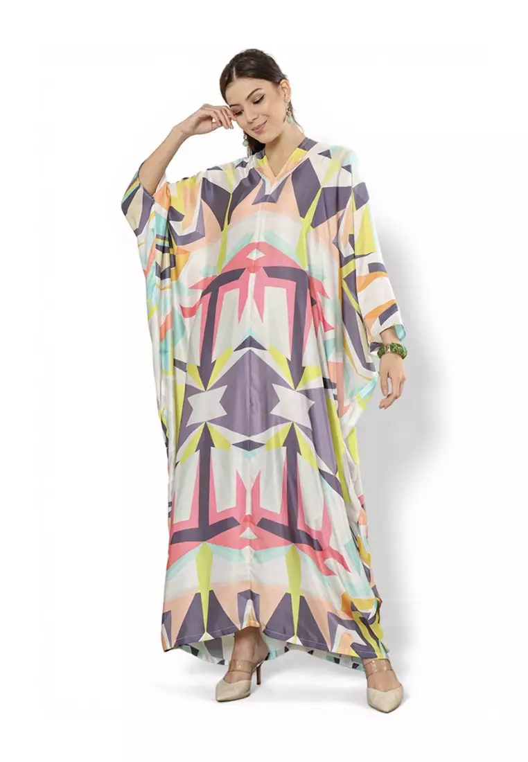 Kanzi Exclusive Short Sleeve Classic Kaftan