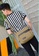 Jackbox Korean Fashion GMZ Canvas Messenger Bag Sling Bag 351 (Khaki) 83A92AC0D364E2GS_8