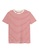 Mango red Striped 100% Cotton T-Shirt 7D768AA679F35BGS_6