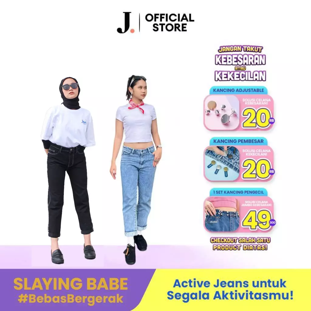 HW Boyfriend Jeans 015 SLAYING BABE