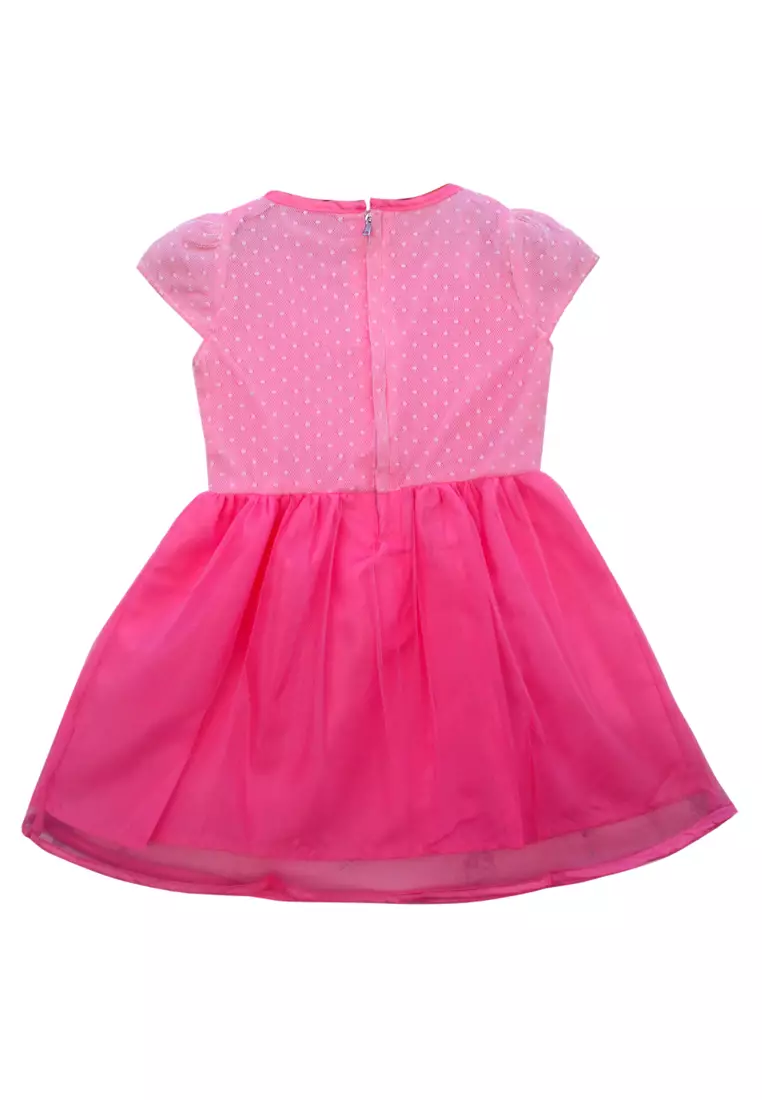 Two Mix Dress Bayi / Baju Bayi Perempuan / Gaun Bayi / Baju Pesta Bayi 4046