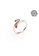 Millenne silver MILLENNE Millennia 2000 Sleek Serpent Rose Gold Adjustable Ring with 925 Sterling Silver BC7D7AC876227CGS_5