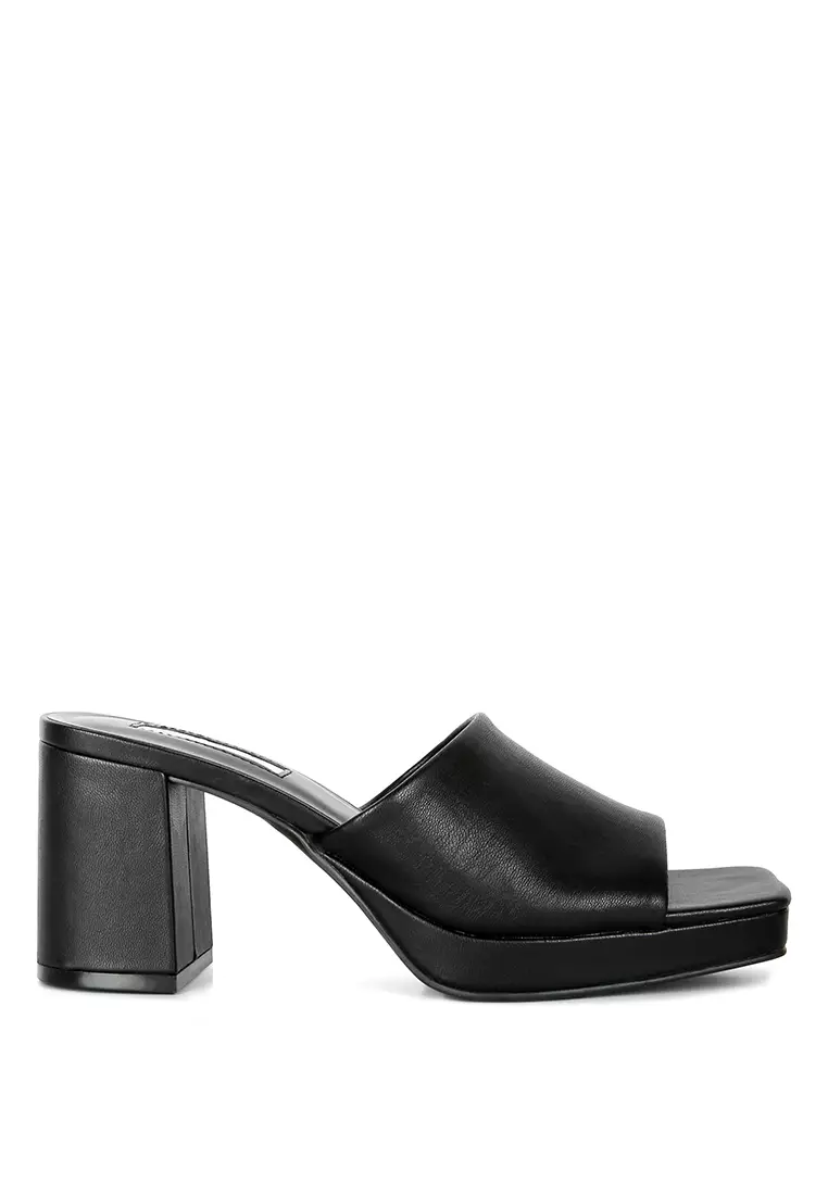 Slip on sandals with heels new arrivals