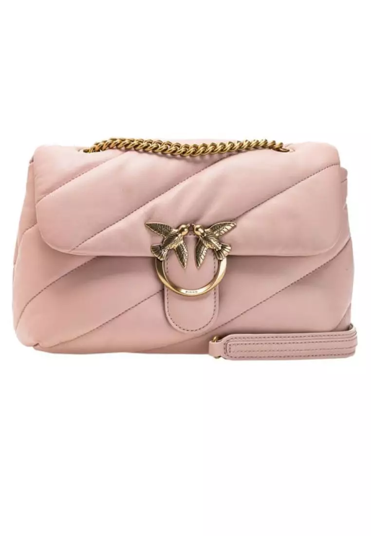 Classic love bag puff 2025 maxi quilt in nappa leather
