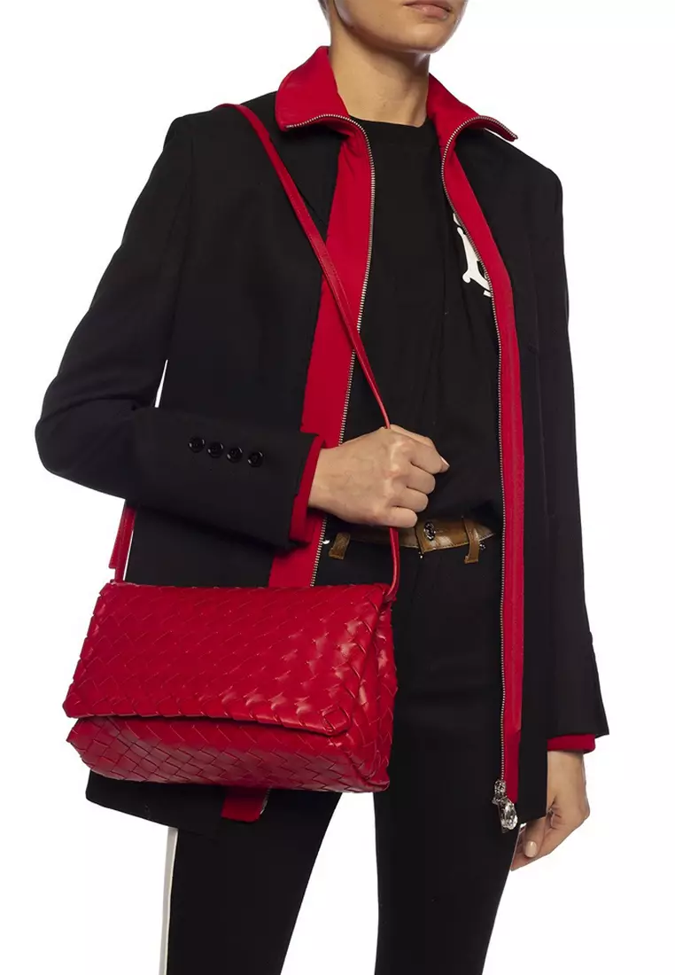 Bottega veneta discount crossbody red