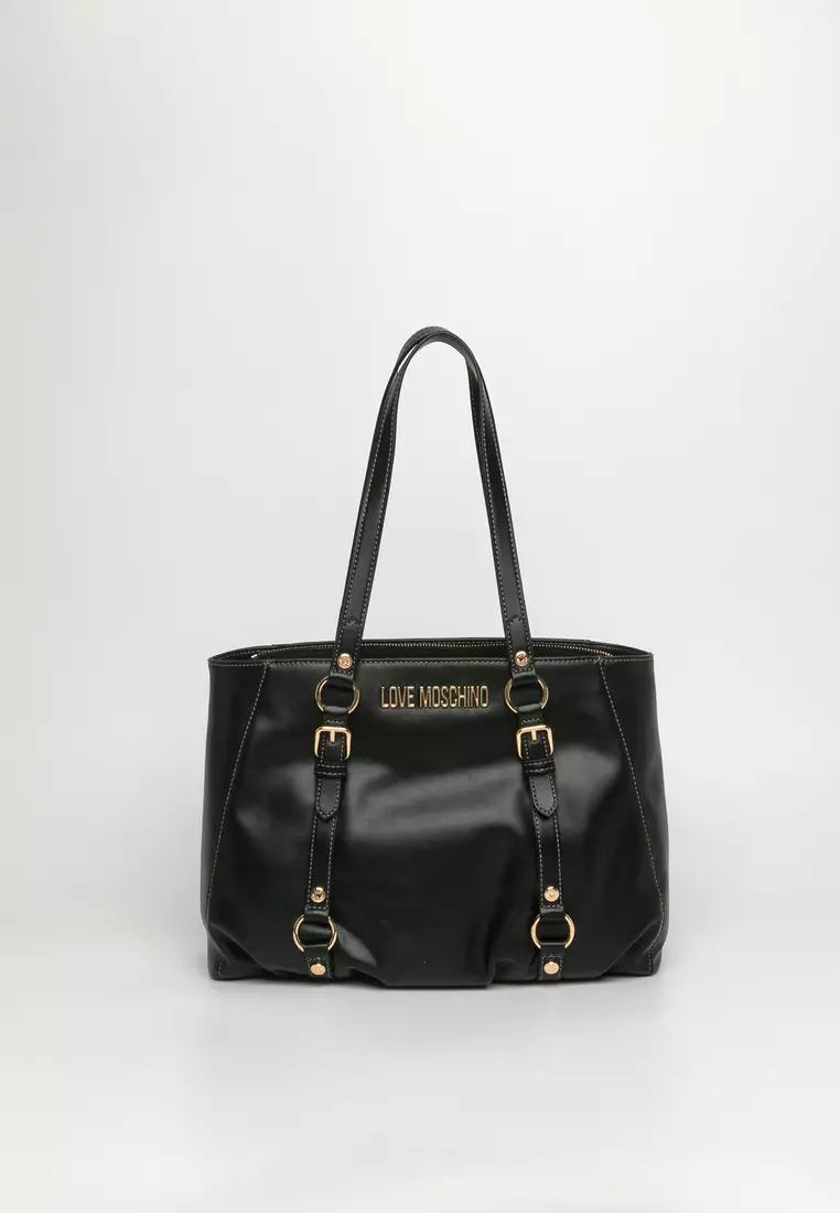 Love moschino discount quilted tote bag