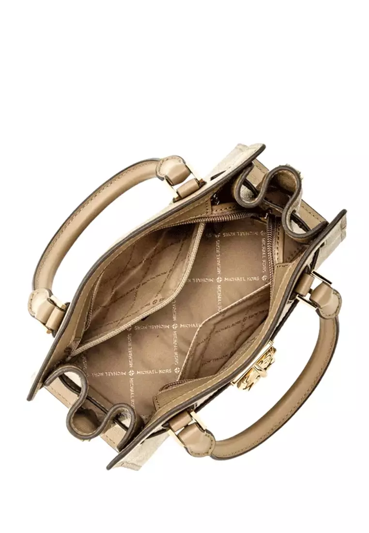 MICHAEL Michael Kors Hamilton Extra Small Leather Satchel