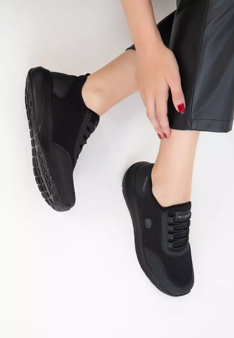 Black-Black Women's Sneaker 20779