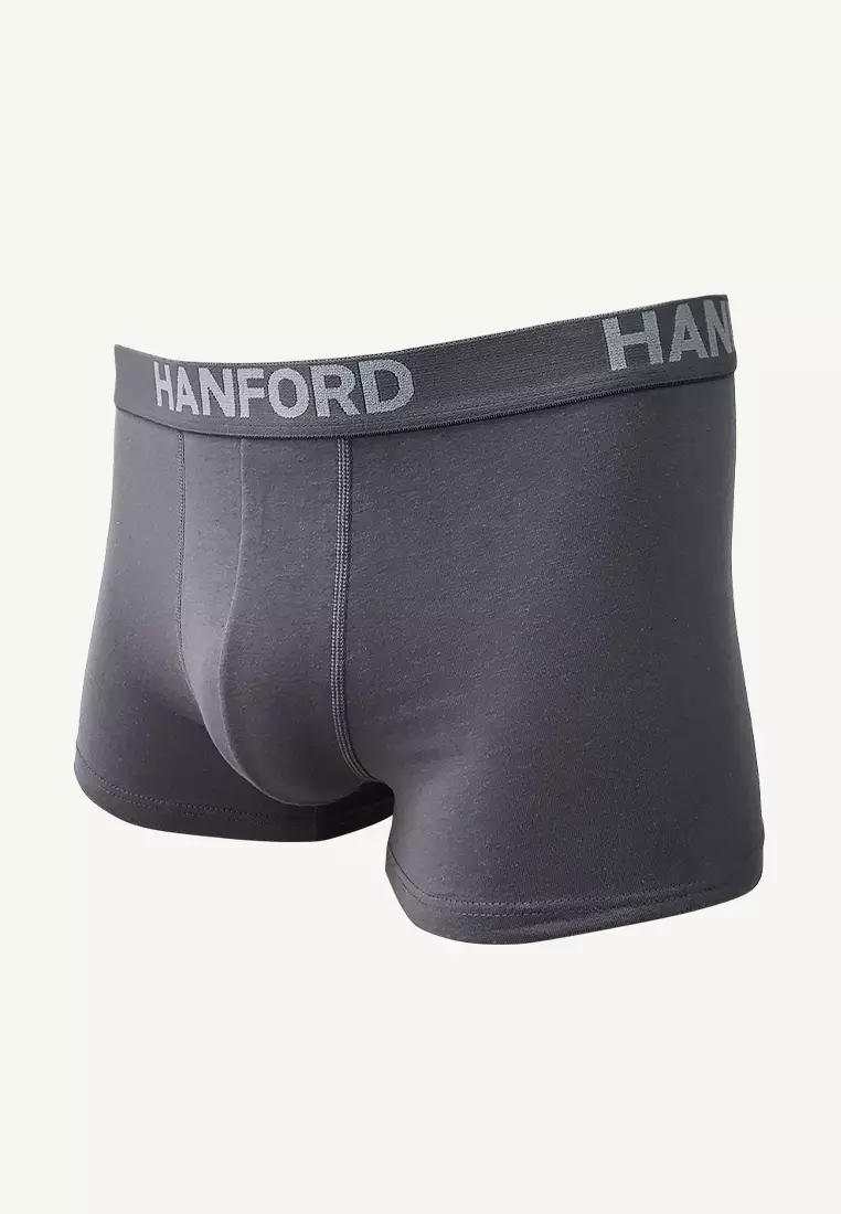 Cotton w/ Spandex Men's Boxer Briefs Logan - Assorted Colors (3in1 Pack) S-4X Big Plus Size