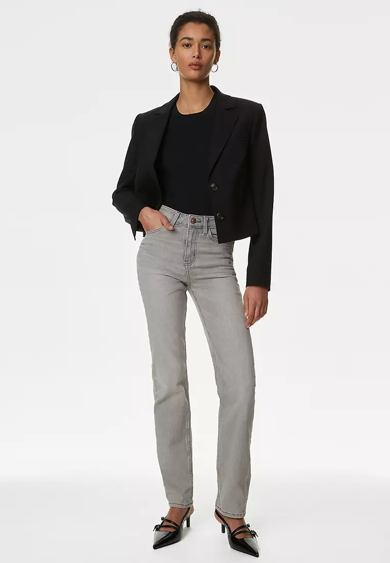 Sienna Straight Leg Jeans with Stretch