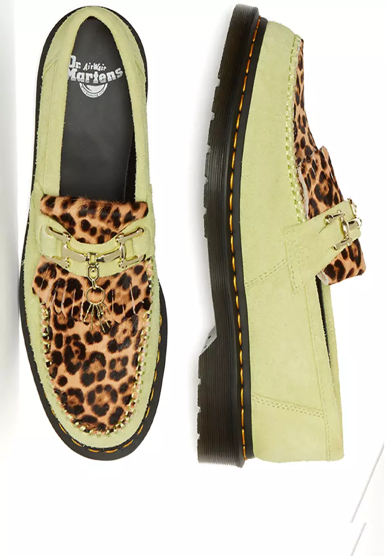 Buy Dr. Martens Adrian Bone Snaffle Desert Oasis Suede Loafers