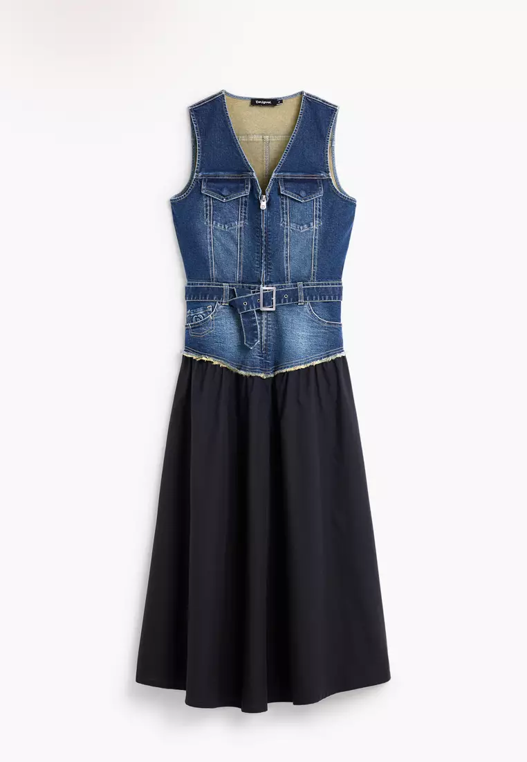 Buy Desigual Sleeveless Denim Dress 2026 Online