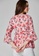 Somerset Bay Becca Feminine Flounced Blouse in Roses and Gold D5F4CAA7BD2A59GS_7