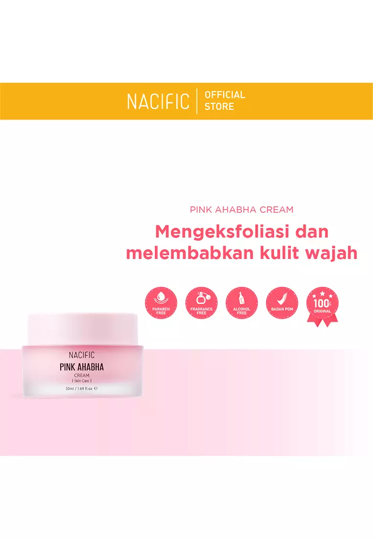 Nacific Pink AHA BHA Cream (50ml)