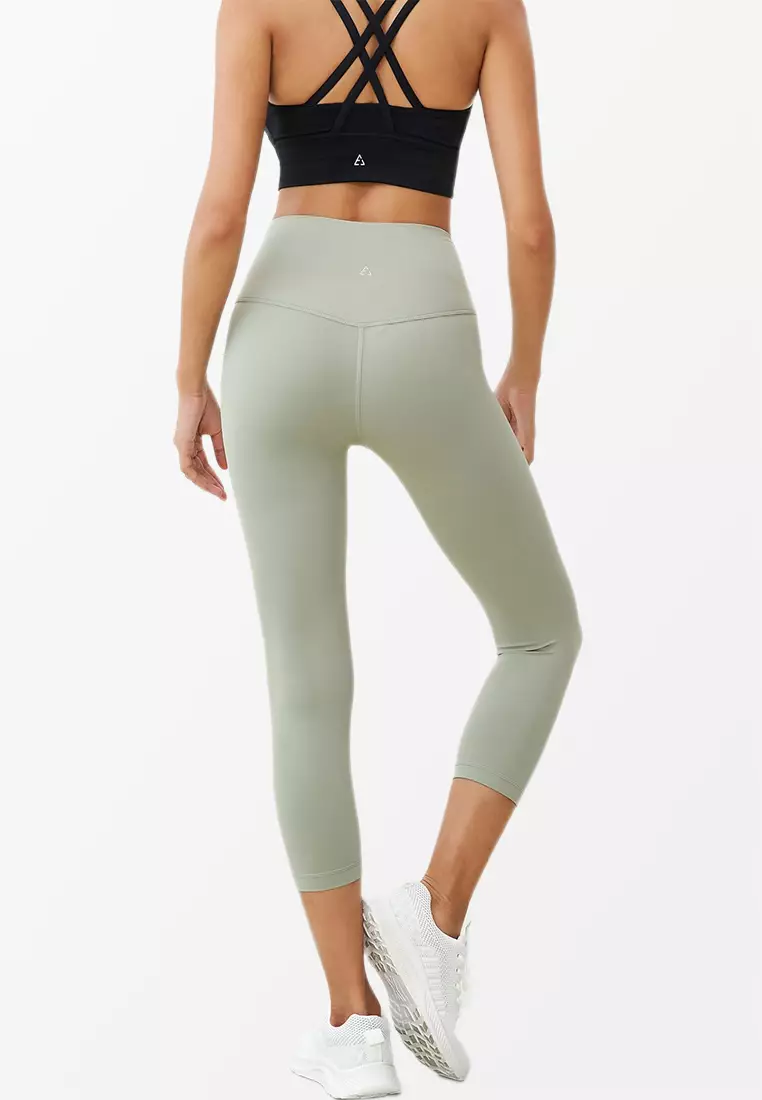 SG Local】ESSE ACTIVE Swiftly Cropped Leggings Women's High Waist Active  Pants Yoga Pants