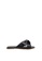 SEMBONIA black Women Synthetic Leather Flat Sandal 25B10SHCA7E414GS_1