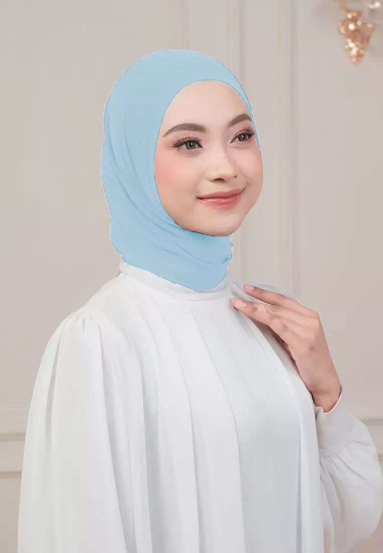 HIJAB INSTAN QIARA - LIGHT BLUE