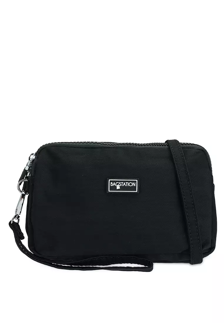 Nylon best sale wristlet pouch