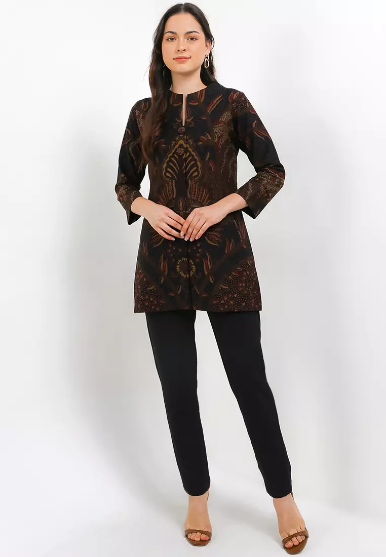 BATIK TALENTA EXCLUSIVE batik wanita blous BUNGA BAMBU