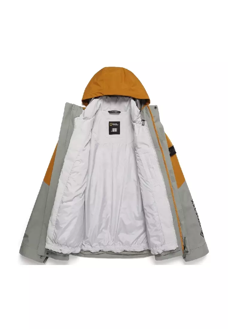 Unisex 3-in-1 GORE-TEX Color Block Down Jacket