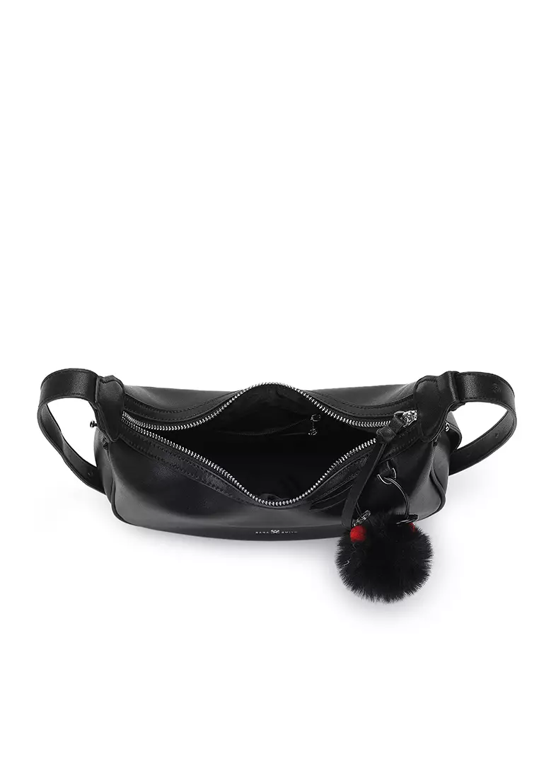 Women's Shoulder Bag / Sling Bag / Crossbody Bag (單肩包 / 斜孭袋) - 黑色